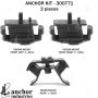 ANCHOR MOUNTS 300771 ENGINE MNT KIT