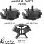 ANCHOR MOUNTS 300772 ENGINE MNT KIT