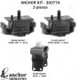ANCHOR MOUNTS 300774 ENGINE MNT KIT