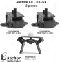 ANCHOR MOUNTS 300774 ENGINE MNT KIT