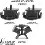 ANCHOR MOUNTS 300775 ENGINE MNT KIT