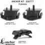 ANCHOR MOUNTS 300777 ENGINE MNT KIT