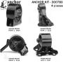 ANCHOR MOUNTS 300780 ENGINE MNT KIT