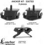 ANCHOR MOUNTS 300783 ENGINE MNT KIT