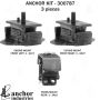 ANCHOR MOUNTS 300787 ENGINE MNT KIT