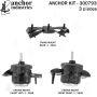 ANCHOR MOUNTS 300793 ENGINE MNT KIT