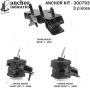 ANCHOR MOUNTS 300793 ENGINE MNT KIT