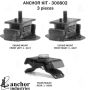 ANCHOR MOUNTS 300802 ENGINE MNT KIT