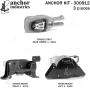 ANCHOR MOUNTS 300812 ENGINE MNT KIT