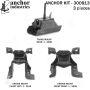 ANCHOR MOUNTS 300813 ENGINE MNT KIT