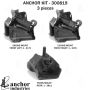 ANCHOR MOUNTS 300819 ENGINE MNT KIT