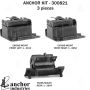 ANCHOR MOUNTS 300821 ENGINE MNT KIT