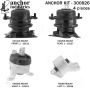 ANCHOR MOUNTS 300826 ENGINE MNT KIT