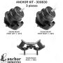 ANCHOR MOUNTS 300830 ENGINE MNT KIT