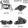 ANCHOR MOUNTS 300834 ENGINE MNT KIT