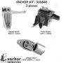 ANCHOR MOUNTS 300846 ENGINE MNT KIT