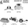 ANCHOR MOUNTS 300850 ENGINE MNT KIT