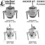 ANCHOR MOUNTS 300860 ENGINE MNT KIT