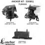 ANCHOR MOUNTS 300861 ENGINE MNT KIT