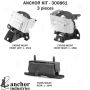ANCHOR MOUNTS 300861 ENGINE MNT KIT