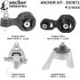 ANCHOR MOUNTS 300871 ENGINE MNT KIT