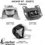 ANCHOR MOUNTS 300872 ENGINE MNT KIT
