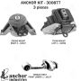ANCHOR MOUNTS 300877 ENGINE MNT KIT