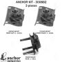 ANCHOR MOUNTS 300882 ENGINE MNT KIT