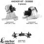 ANCHOR MOUNTS 300886 ENGINE MNT KIT