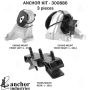 ANCHOR MOUNTS 300886 ENGINE MNT KIT