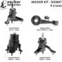 ANCHOR MOUNTS 300887 ENGINE MNT KIT
