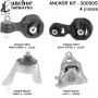 ANCHOR MOUNTS 300905 ENGINE MNT KIT