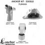 ANCHOR MOUNTS 300916 ENGINE MNT KIT