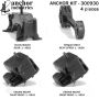 ANCHOR MOUNTS 300930 ENGINE MNT KIT