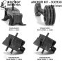 ANCHOR MOUNTS 300930 ENGINE MNT KIT
