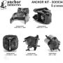 ANCHOR MOUNTS 300934 ENGINE MNT KIT