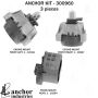 ANCHOR MOUNTS 300960 ENGINE MNT KIT