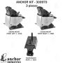 ANCHOR MOUNTS 300970 ENGINE MNT KIT