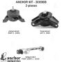 ANCHOR MOUNTS 300989 ENGINE MNT KIT