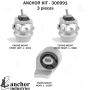 ANCHOR MOUNTS 300991 ENGINE MNT KIT