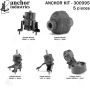 ANCHOR MOUNTS 300995 ENGINE MNT KIT