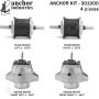 ANCHOR MOUNTS 301000 ENGINE MNT KIT
