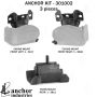 ANCHOR MOUNTS 301002 ENGINE MNT KIT