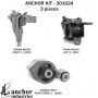 ANCHOR MOUNTS 301024 ENGINE MNT KIT