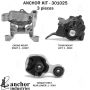 ANCHOR MOUNTS 301025 ENGINE MNT KIT