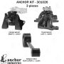 ANCHOR MOUNTS 301026 ENGINE MNT KIT