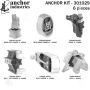 ANCHOR MOUNTS 301029 ENGINE MNT KIT