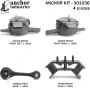 ANCHOR MOUNTS 301036 ENGINE MNT KIT