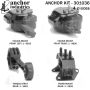 ANCHOR MOUNTS 301036 ENGINE MNT KIT