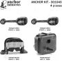 ANCHOR MOUNTS 301040 ENGINE MNT KIT